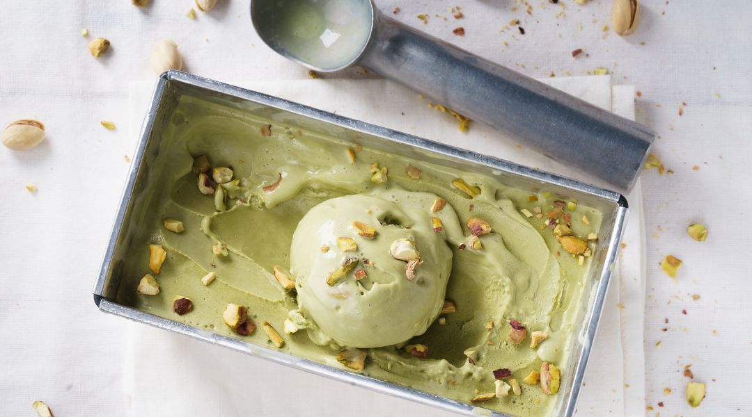 Pistachio ice cream